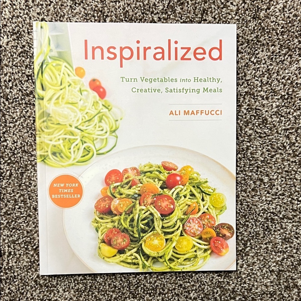 Inspiralized Cookbook by - Creative Green and Red Recipes